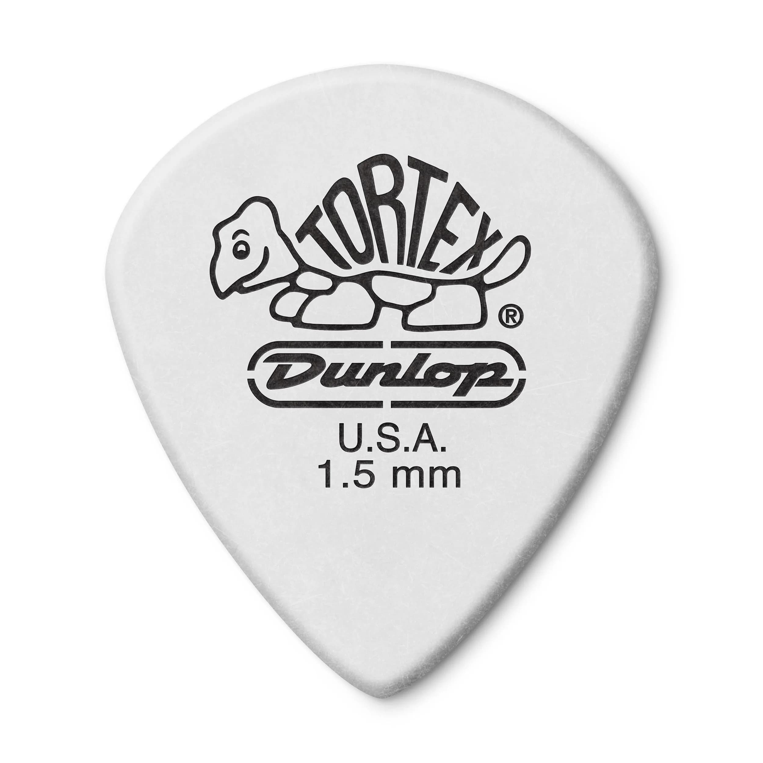 Jim Dunlop Tortex Jazz III XL Guitar Picks 1.50MM (72 Pack) | USA Import for Precision Playing — 72-Pack
