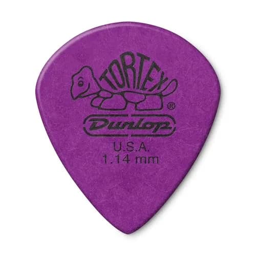Jim Dunlop Tortex Jazz III XL Guitar Picks 1.14mm (12-Pack) | Aggressive Attack & Superior Control thumbnail 1