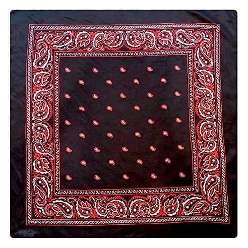 Wyoming Traders Silk Scarf Navy 34.5x34.5 | 100% Virgin Silk, Hand Rolled Borders — Black