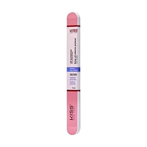 KISS Nail File All Purpose & Smoother 180 Medium / 600 Extra Fine | Professional Nail Grooming Tool thumbnail 3