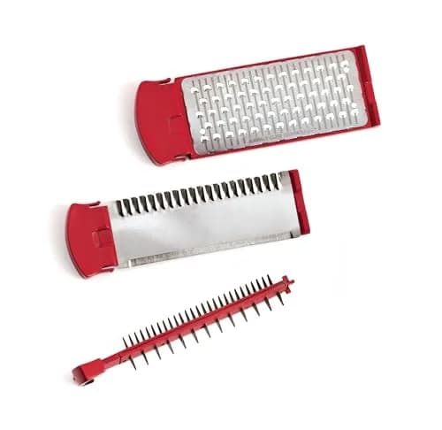 Cuisipro Silver Mandoline Slicer with 6 Thickness Settings & 3 Blades | 36.07 cm (14.2 in) Length thumbnail 3