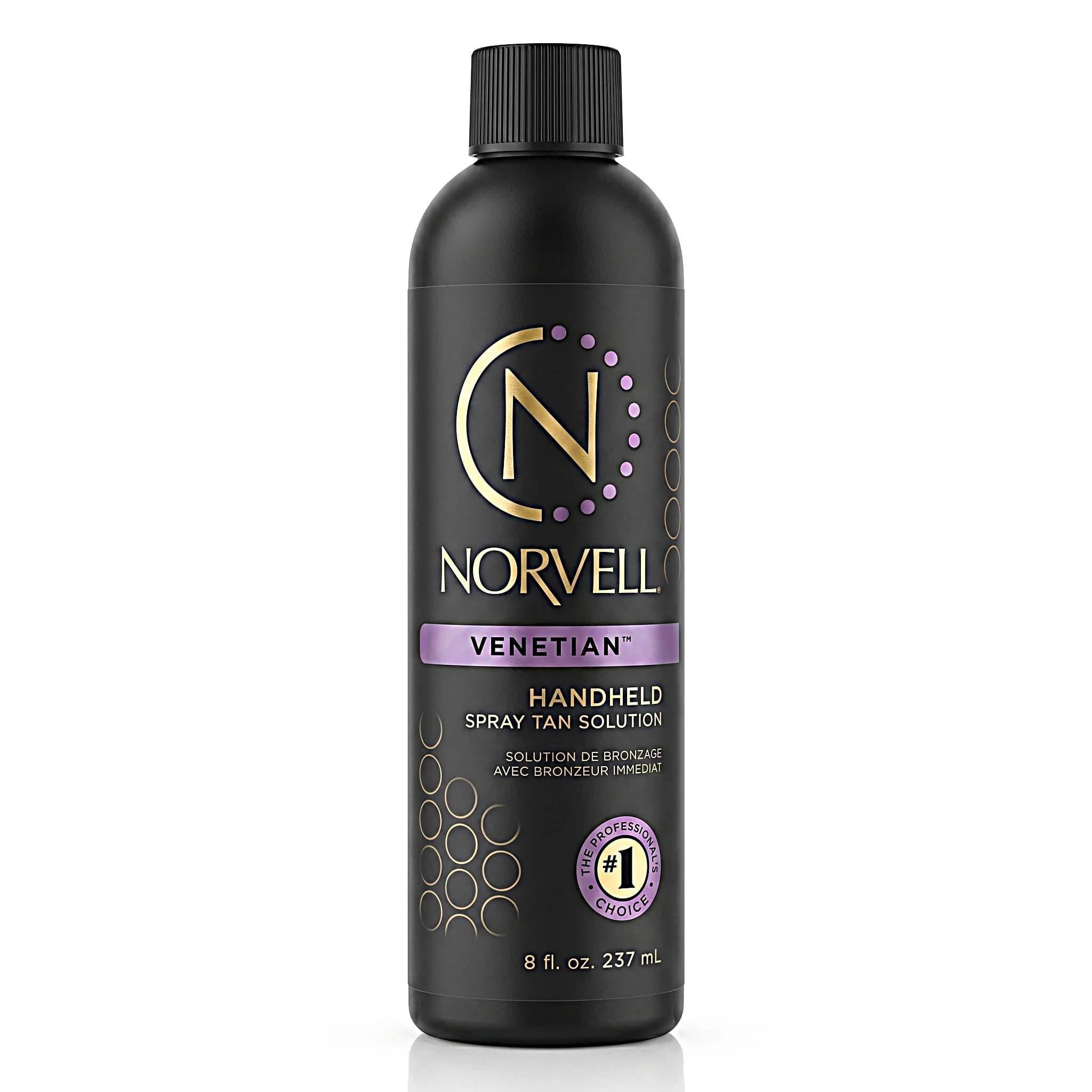 Norvell Venetian Sunless Tanning Solution 8 Fl Oz | Long-Lasting, Streak-Free, Natural Bronze Glow