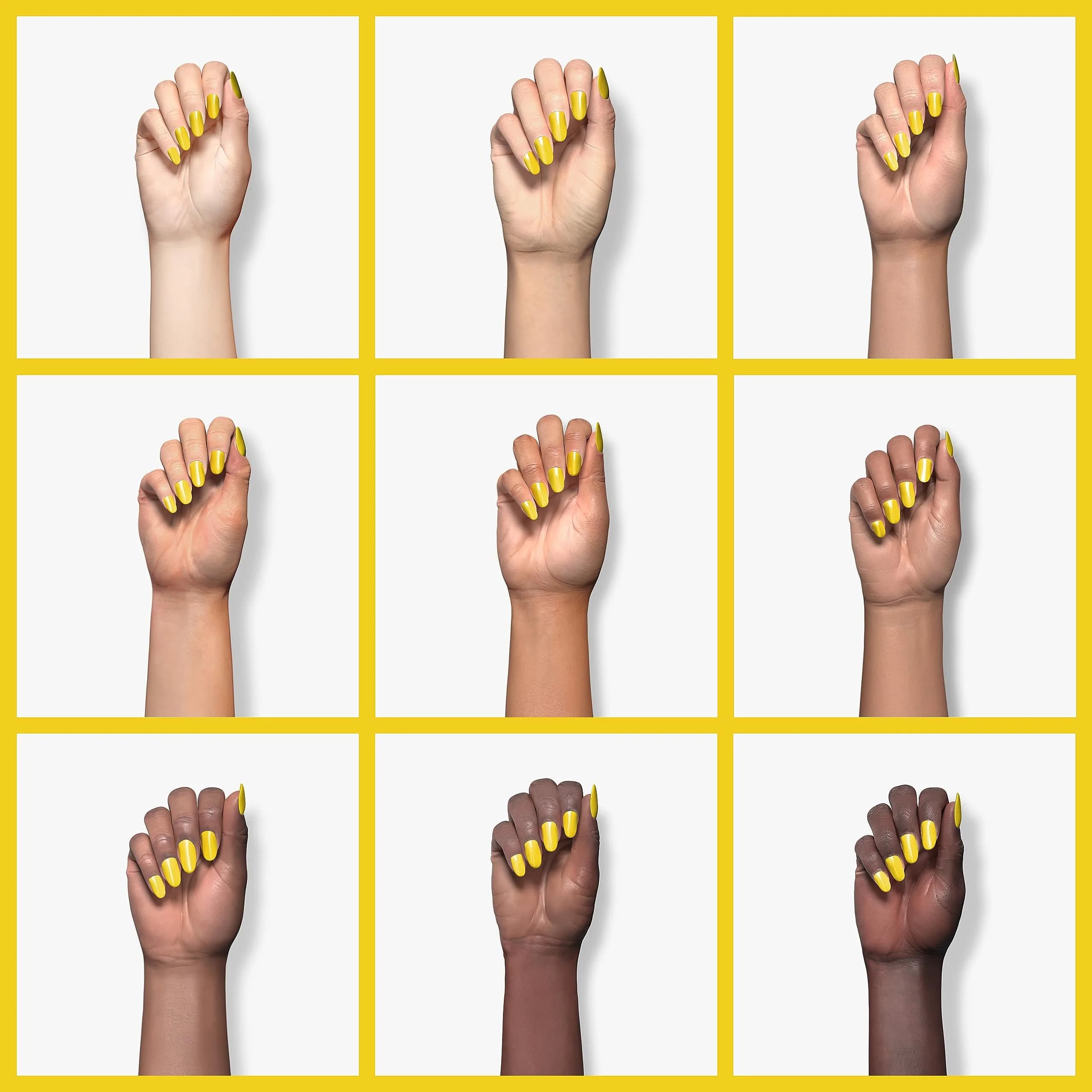 LeChat Perfect Match Gel Polish Lemon Drop 0.5 Fl Oz (15ml) | Soak Off Formula for Natural Nails - view 2
