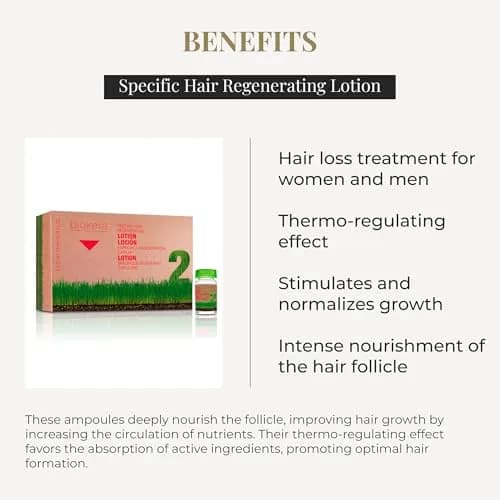 SALERM Intensive Scalp Serum 6 x 10 ml | Fortifies & Nourishes Hair for Women & Men thumbnail 3