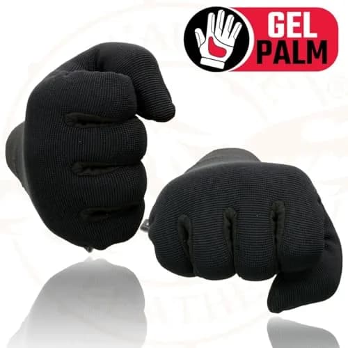 Milwaukee Leather SH44612 Men's Black Textile Mesh Gel Palm Motorcycle Gloves XS | Amara Cloth Bottom thumbnail 3
