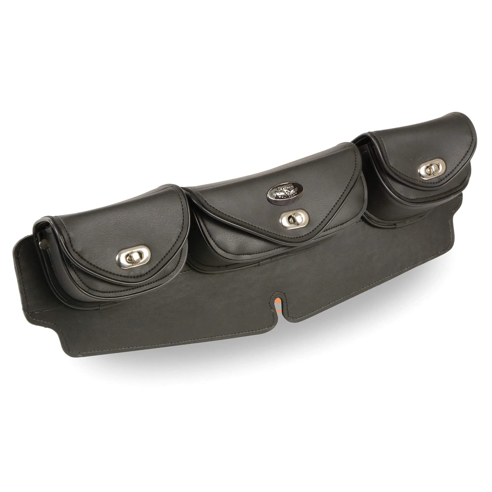 Shaf International Vehicle Bag Large 3 in 1 PVC Windshield Bag | Durable, Water-Resistant, Handlebar Mount
