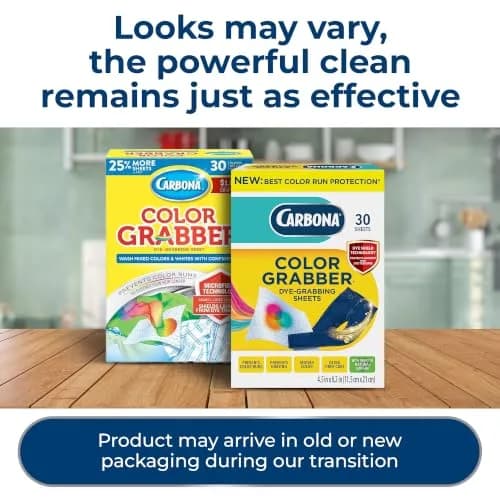 Carbona Color Grabber Sheets 30 Count | Prevents Color Runs & Dye Transfer, Revives Colors thumbnail 8