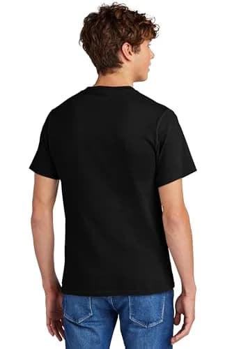 Port & Company Big and Tall 100% Cotton Essential T-Shirt 2.27 kg (5 lb) | Heavyweight Crew Neck thumbnail 2