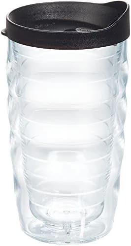 Tervis 10oz Wavy Insulated Drinking Cup | Keeps Drinks Hot & Cold, Impact Resistant, Made in USA thumbnail 1