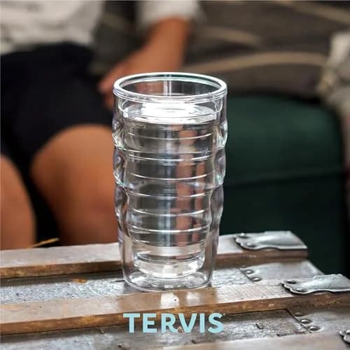 Tervis 10oz Wavy Insulated Drinking Cup | Keeps Drinks Hot & Cold, Impact Resistant, Made in USA thumbnail 6