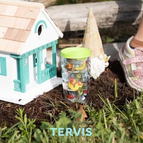 Tervis 10oz Wavy Insulated Drinking Cup | Keeps Drinks Hot & Cold, Impact Resistant, Made in USA thumbnail 9