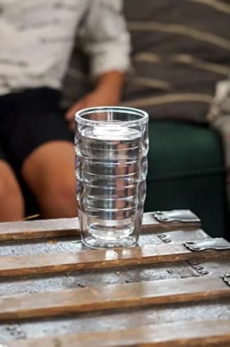 Tervis 10oz Wavy Insulated Drinking Cup | Keeps Drinks Hot & Cold, Impact Resistant, Made in USA thumbnail 2