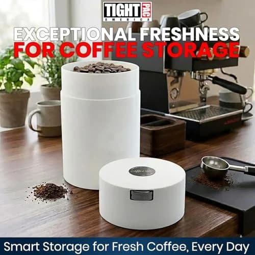 COFFEEVAC 1LB Patented Airtight Container 473ml (16 fl oz) | Vacuum Sealed Coffee & Herb Storage thumbnail 2