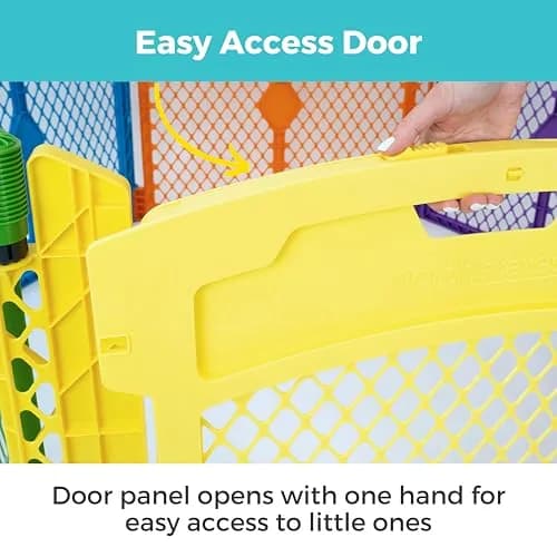 Toddleroo Superyard 2-Panel Extension 65" | Adds 7 ft to Baby Playpens, ColorPlay thumbnail 3