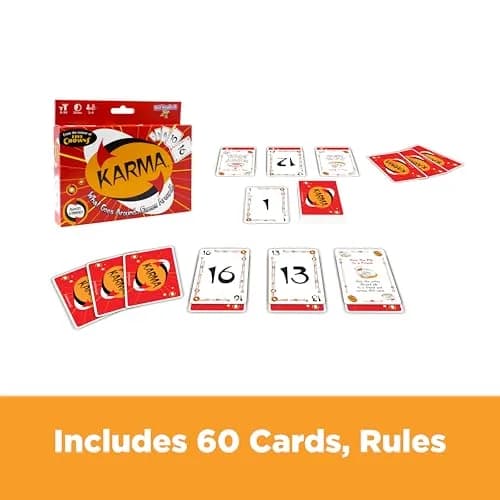 KARMA Playing Cards Game for Kids, Family Games Night, Travel Game | Award-Winning Strategy Game thumbnail 7