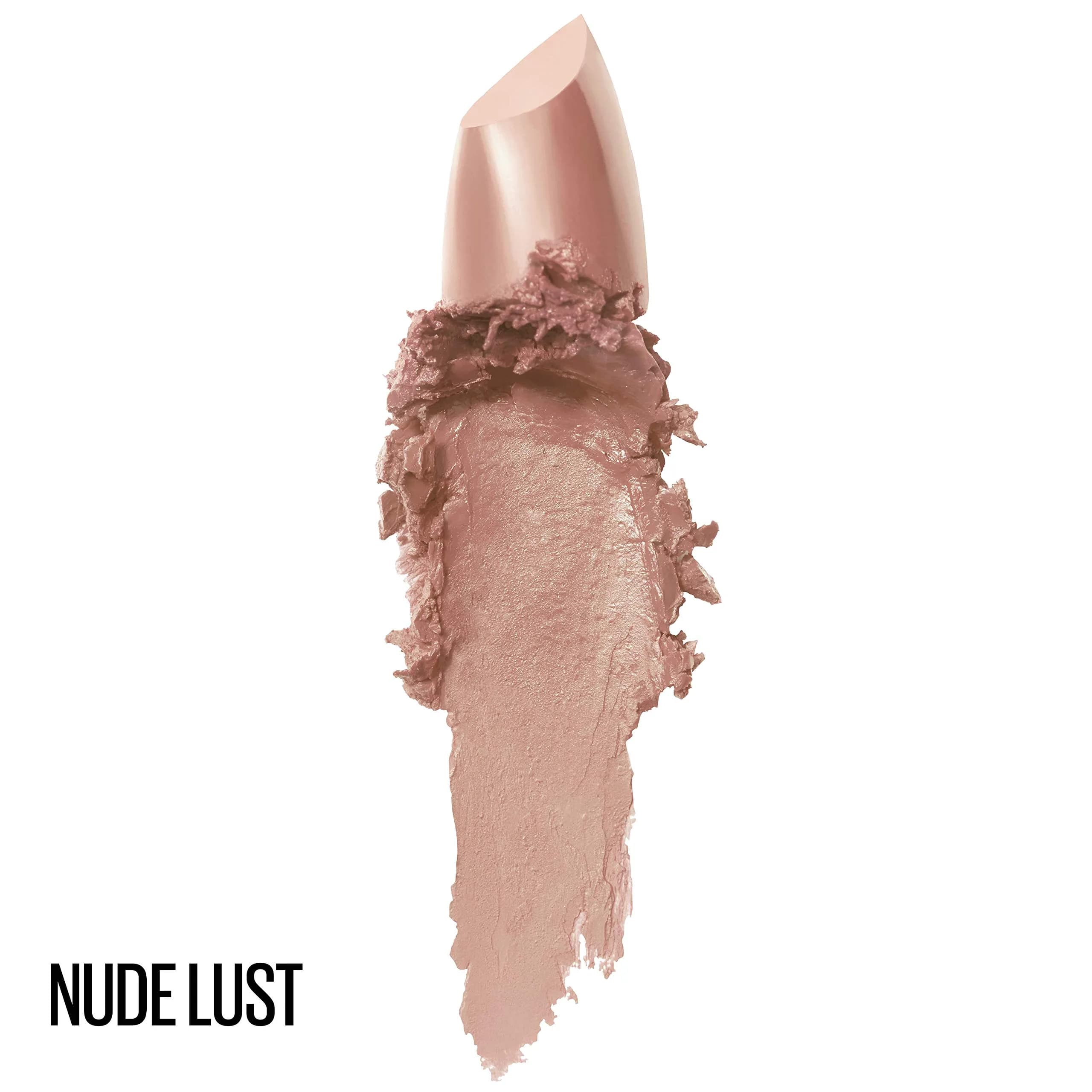 Maybelline Color Sensational Lipstick, Nude Lust, Cream Finish, 0.15 oz (4.25 g) | Hydrating Lipstick with Shea Butter - view 2