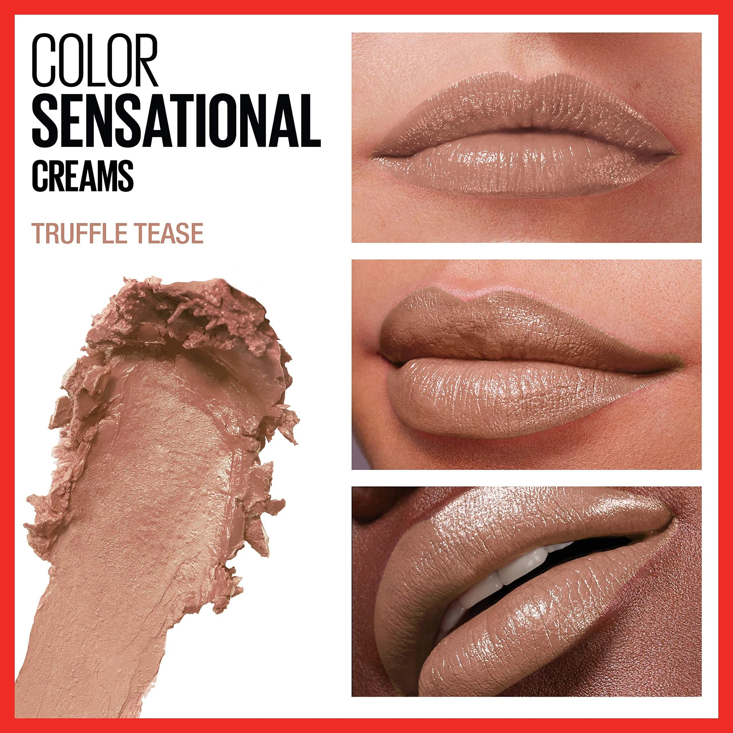 MAYBELLINE Color Sensational Lipstick Truffle Tease 0.15 oz (4.25 g) | Creamy Hydrating Formula - view 3