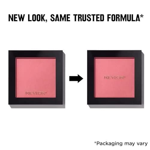 REVLON Powder Blush Face Makeup Oh Baby! Pink 5ml (0.17 oz) | Buildable Color for Natural Glow thumbnail 3