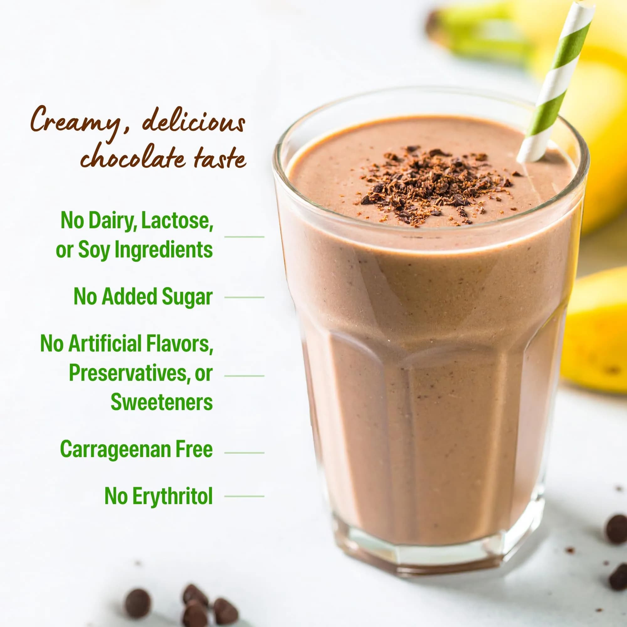 Orgain Organic Vegan Protein Powder Creamy Chocolate Fudge 2.03 lb | 21g Plant Protein Per Serving - view 5