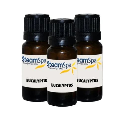 SteamSpa Aromatherapy Essential Oil for Steam Shower 3-Pack | Eucalyptus Relaxation & Physical Benefits thumbnail 1
