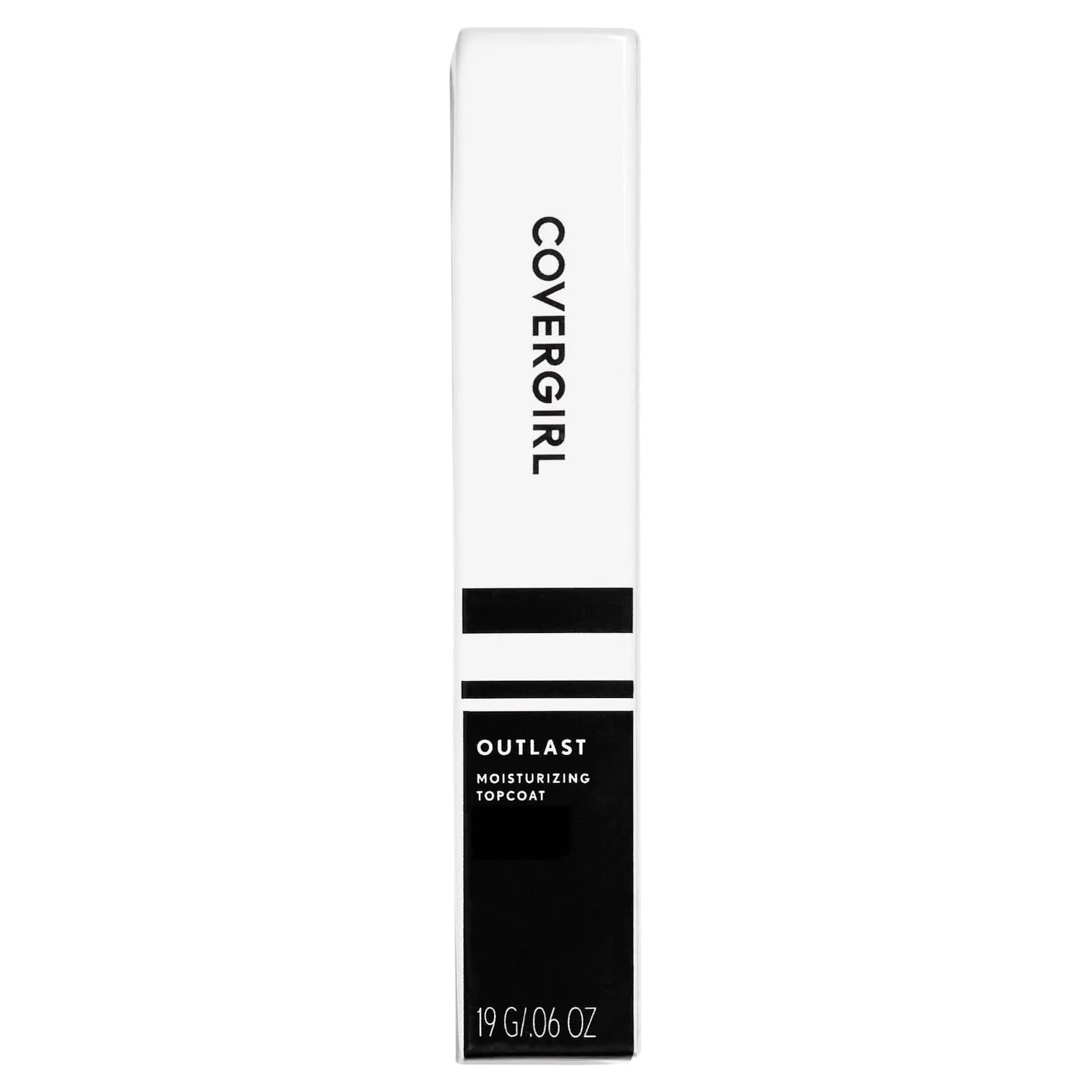 COVERGIRL Outlast All Day Top Coat Clear 0.06 oz (1.77 ml) | Locks Color & Adds Shine - view 3