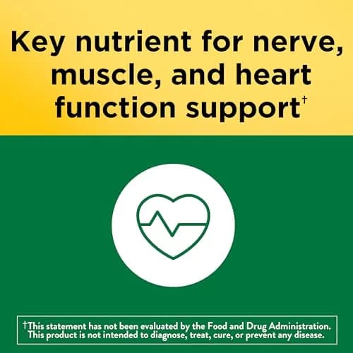 Nature Made Potassium Gluconate 550 mg Tablets | 90 mg Potassium per tablet | 100 Count thumbnail 3