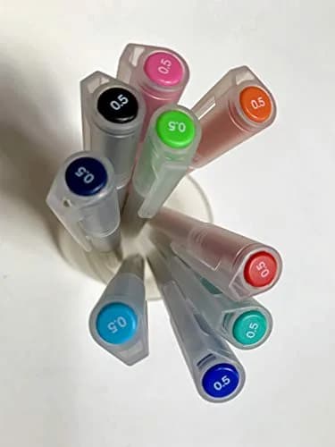 MUJI Gel Ink Ballpoint Pens 0.5mm 9-Color Pack | Smooth Writing for Students & Office thumbnail 3