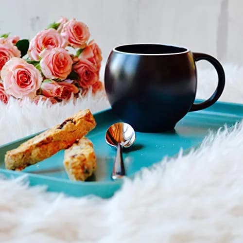 Maia Ming Designs 2 EVA Tea Cups 7oz | Elegant Ceramic Drinkware for Home & Gift thumbnail 2