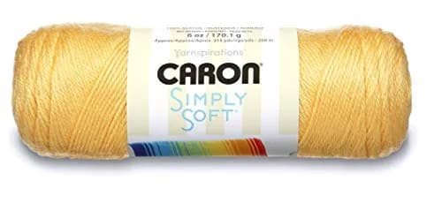 Caron Simply Soft Yarn Solids 3-Pack Sunshine | Ultra-Soft Acrylic for Crochet & Knitting thumbnail 2