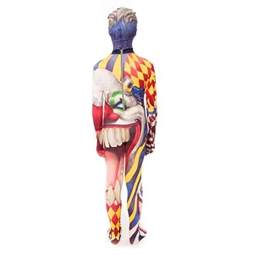 Morphsuits Scary Clown Costume for Kids, Halloween Costume for Kids, Large | Spooky Circus Theme for Boys & Girls thumbnail 4