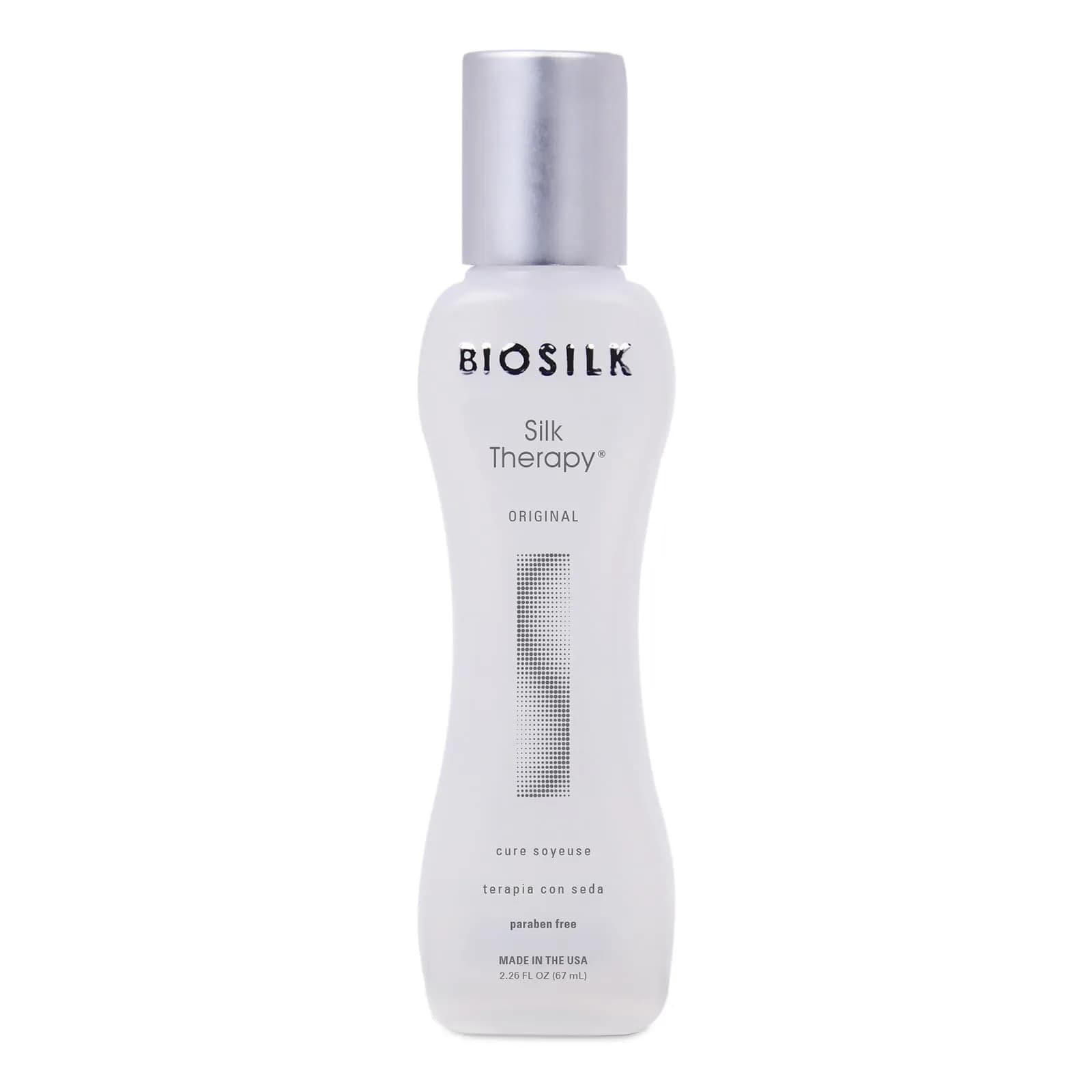 BioSilk Silk Therapy Original Leave-In Hair Treatment 67ml (2.26 Fl Oz) | Repairs, Smooths & Protects All Hair Types - main product image