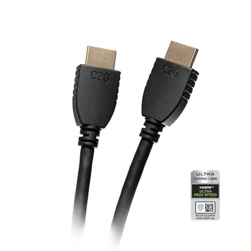 C2G HDMI Cable 4K 10 Feet | High Speed Ethernet HDMI for Home Theater & PC thumbnail 2