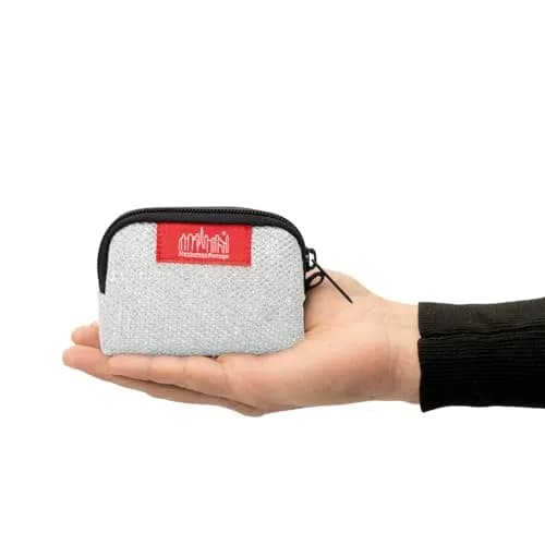 Manhattan Portage Coin Purse Midnight Water Resistant Heavy Duty | Secure Zipper Closure for Men & Women thumbnail 2