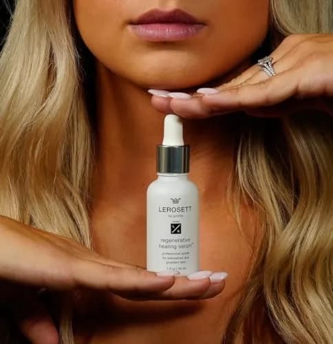 Gunilla Of Sweden LEROSETT Healing Hydration Serum for Pimples & Irritated Skin, Vegan, 1 oz | Supports Skin Healing & Moisturization thumbnail 2