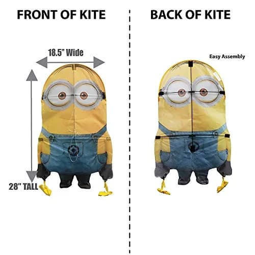 WindNSun Minions Dave Kite 28" | Cartoon Minion Kite for Kids & Teens (70-120 chars) thumbnail 3