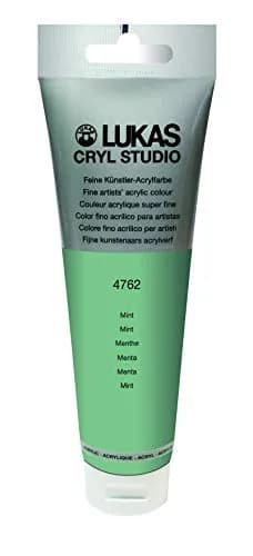 Lukas CRYL Studio Artist Acrylic Paint, Mint, 125 ml Tube - High Pigment, Water-Mixable, Fast Drying thumbnail 1