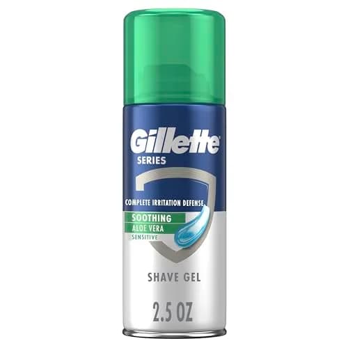 Gillette Series Soothing Shaving Gel for Men 2.5 oz | Protects Sensitive Skin & Reduces Irritation thumbnail 1
