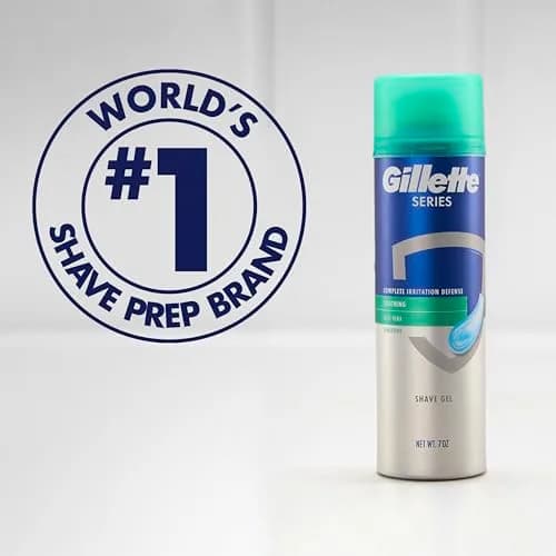 Gillette Series Soothing Shaving Gel for Men 2.5 oz | Protects Sensitive Skin & Reduces Irritation thumbnail 7