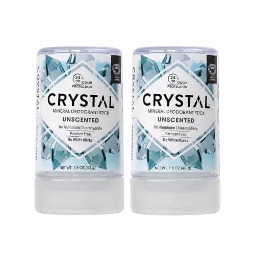 Crystal Essence Mineral Deodorant Stick Unscented 1.5 fl oz (44 ml) | 24-Hour Odor Protection thumbnail 1