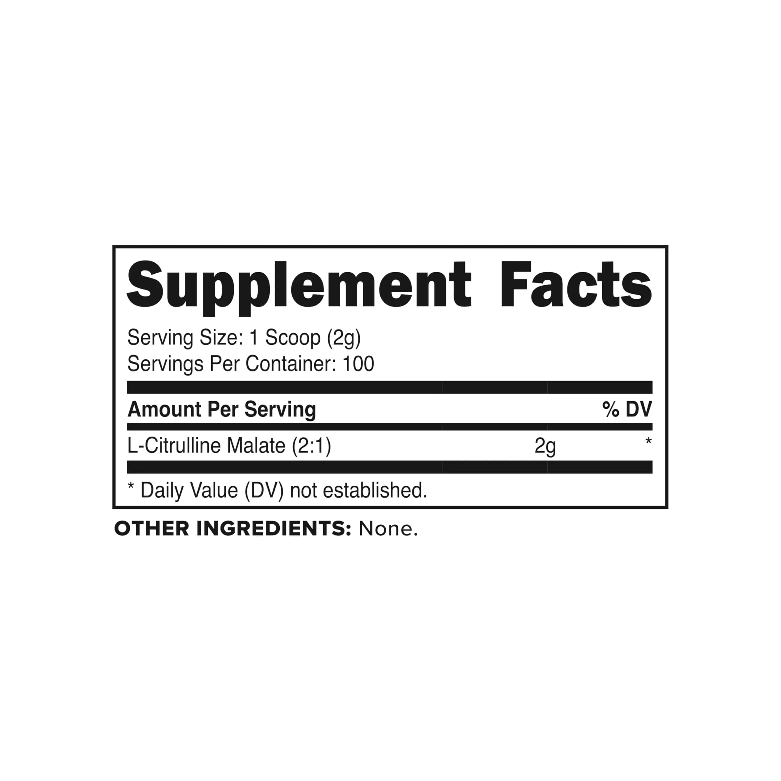 PrimaForce L-Citrulline Malate Powder 200g (7oz) | Vegan, Non-GMO Pre-Workout for Energy & Recovery - view 6