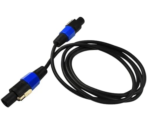 HQRP 6ft Speakon to Speakon (M/M) Cable for QSC GX3 / GX7 / PLX1602 / PLX3602 / RMX1450a / RMX1850HD / RMX5050a | Power Amplifier Cable thumbnail 7