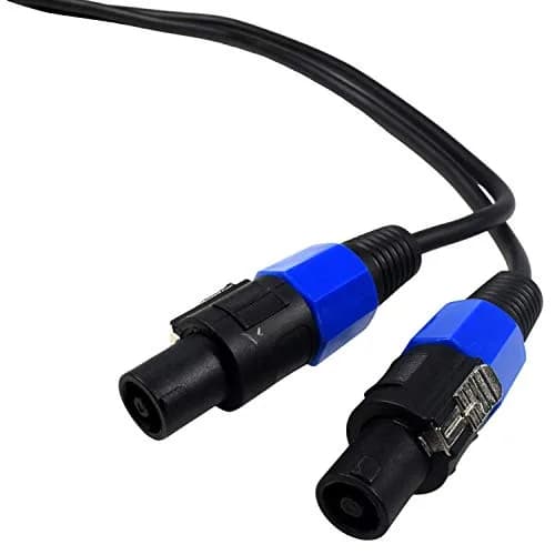 HQRP 6ft Speakon to Speakon (M/M) Cable for QSC GX3 / GX7 / PLX1602 / PLX3602 / RMX1450a / RMX1850HD / RMX5050a | Power Amplifier Cable thumbnail 3