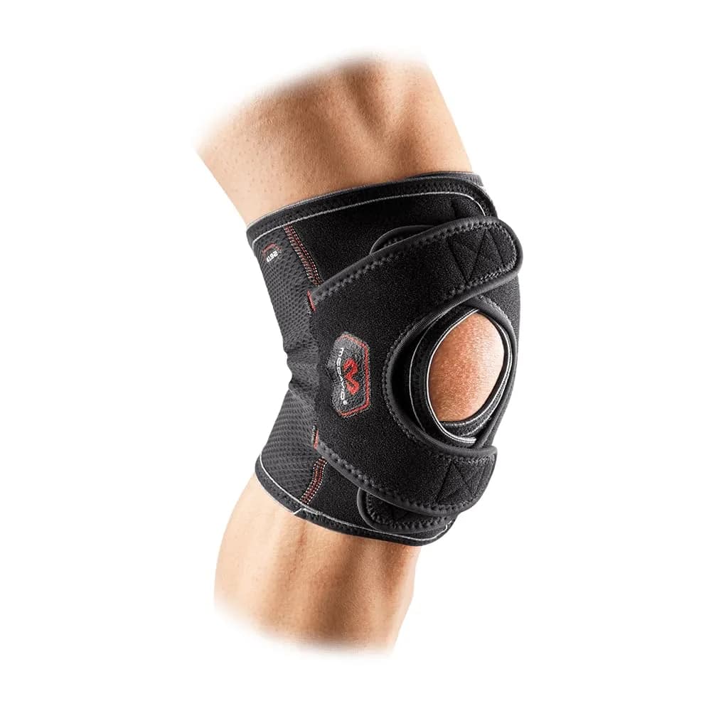 McDavid Double Wrap Knee Support Brace Large | Patella Support for Jumpers Knee, Runners Knee, Pain Relief - view 2