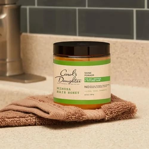 Carol's Daughter Mimosa Hair Honey Shine Pomade, 8 fl oz | Moisturizes & Controls Frizz for Curly Hair thumbnail 2