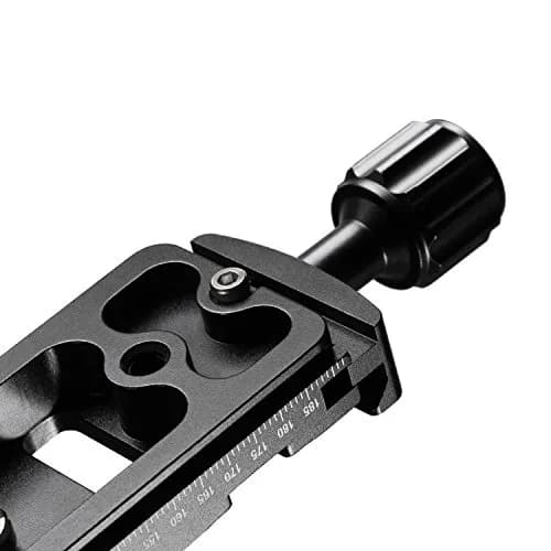 Neewer 200mm Professional Rail Nodal Slide Metal Quick Release Clamp for Camera | Precision Laser Engraved Scale & Spirit Level thumbnail 8