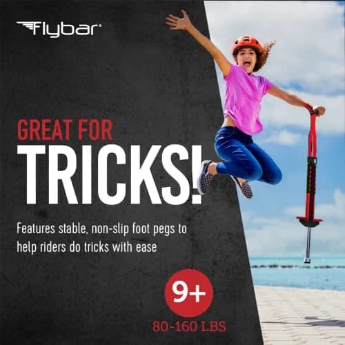 Flybar Master Pogo Stick 42 inches (106.7 cm) | ASTM-Tested for Kids Ages 9+, 80-160 lbs thumbnail 3