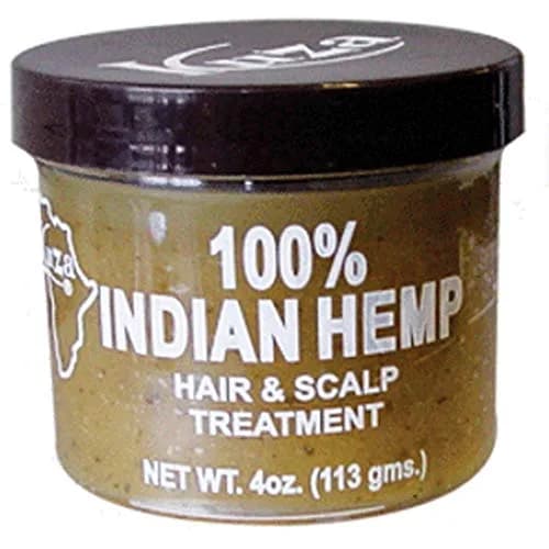 Kuza 100% Indian Hemp Hair & Scalp Treatment 118ml (4 Fl Oz) | For Textured Hair & Scalp Health thumbnail 1