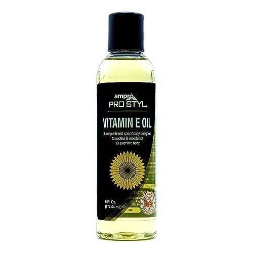 AmPro Pro Styl Vitamin E Oil 177ml (6 fl oz) | Revives Dry Hair, Skin & Nails thumbnail 1