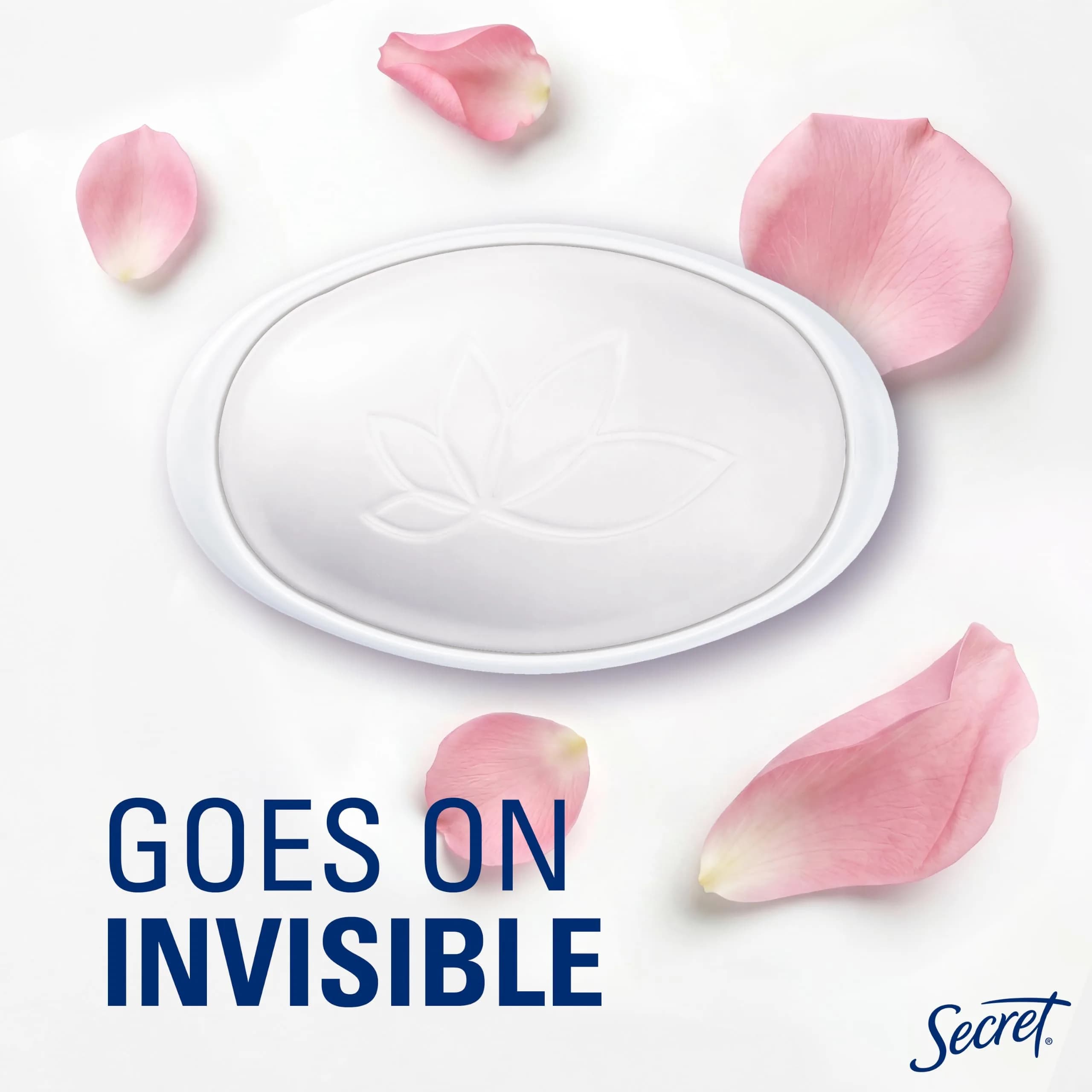 Secret Invisible Solid Antiperspirant Deodorant for Women, Rose Scent, 2.6 oz - view 4