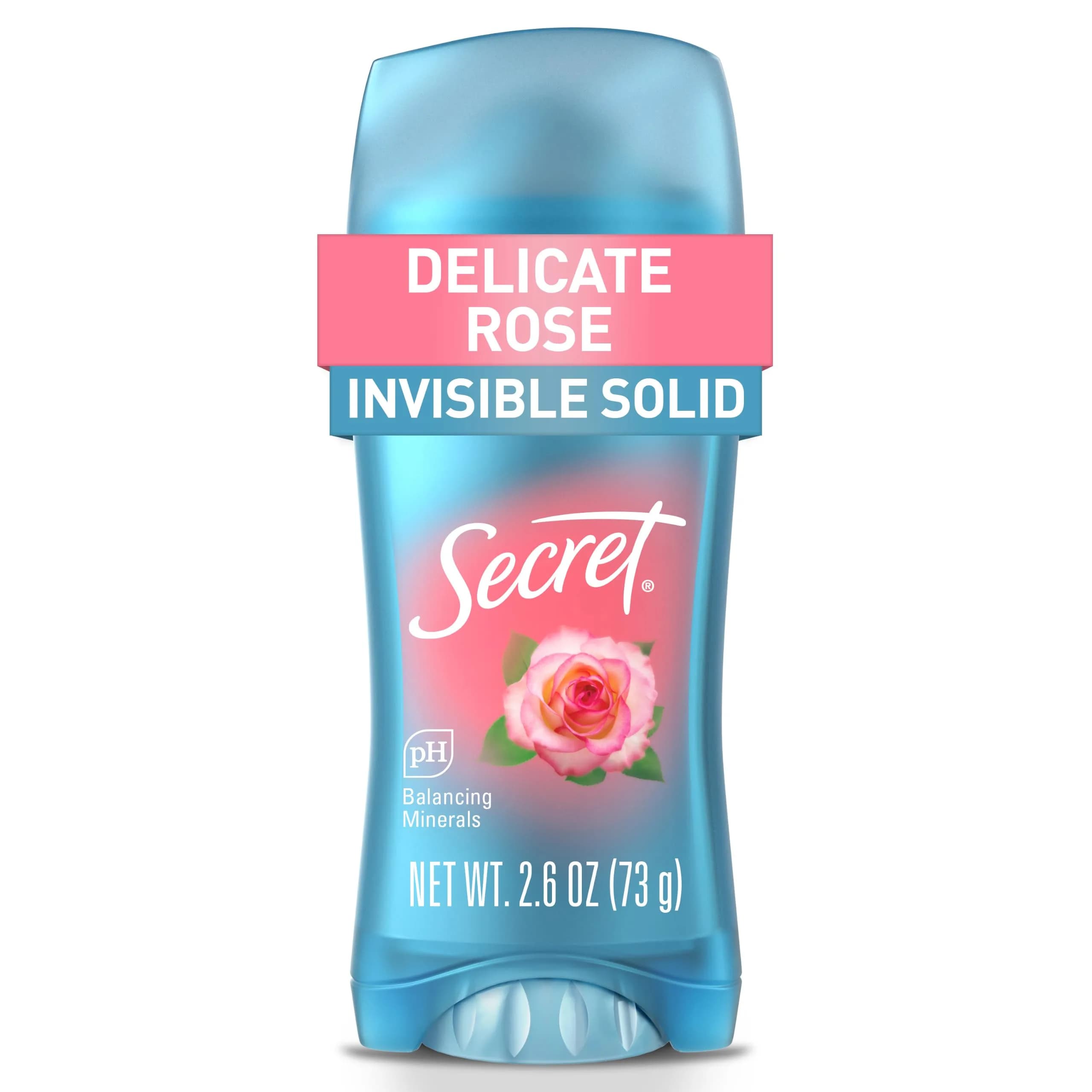 Secret Fresh Antiperspirant Deodorant for Women, Soapy Bubble Bath Scent, 72hr Protection, 77g (2.6 oz) — 2.6 Ounce